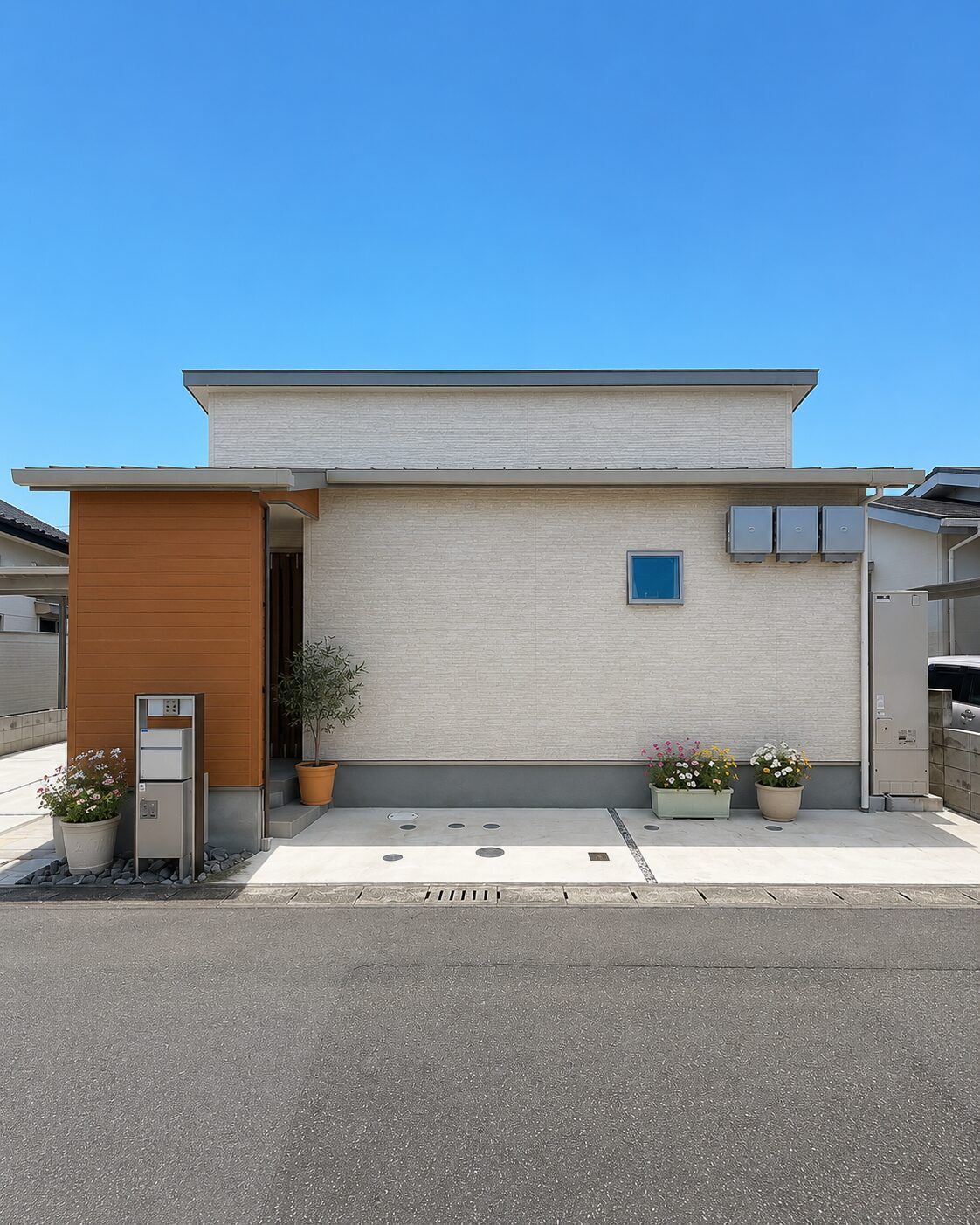 シンプルで洗練されたモダンな住まい